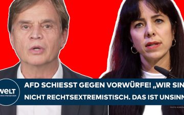 AfD Rechtsextremismus – Bernt Baumann, parlamentarischer Geschäftsführer der AfD, weist Rechtsextremismus-Vorwürfe im Interv…