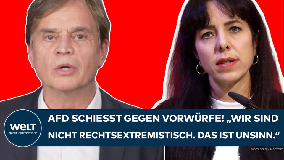 AfD Rechtsextremismus – Bernt Baumann, parlamentarischer Geschäftsführer der AfD, weist Rechtsextremismus-Vorwürfe im Interv…
