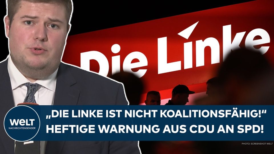 Linke Koalition Berlin – CDU-Politiker Johannes Volkmann warnt vor einer Linke Koalition in Berlin im Bundestag