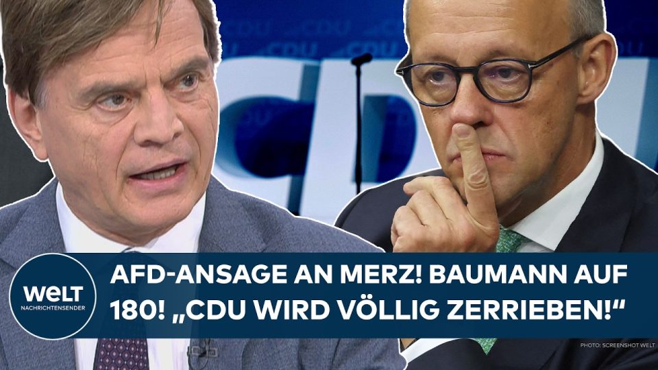 Brandmauer-Strategie CDU – AfD-Politiker Bernd Baumann im Interview zur Brandmauer-Strategie der CDU und den Folgen für die …