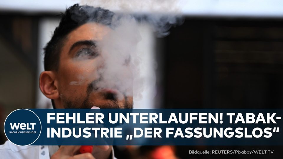 Zigarettenschachteln auf einem Ladentisch – Tabaksteuer-Erhöhung durch Panne vorzeitig in Kraft getreten