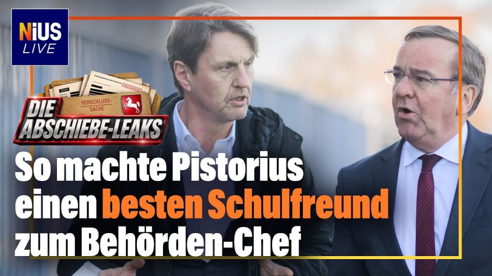 Vetternwirtschaft Pistorius – Boris Pistorius am Rednerpult, Symbolbild für Vetternwirtschaft in der niedersächsischen Innen…