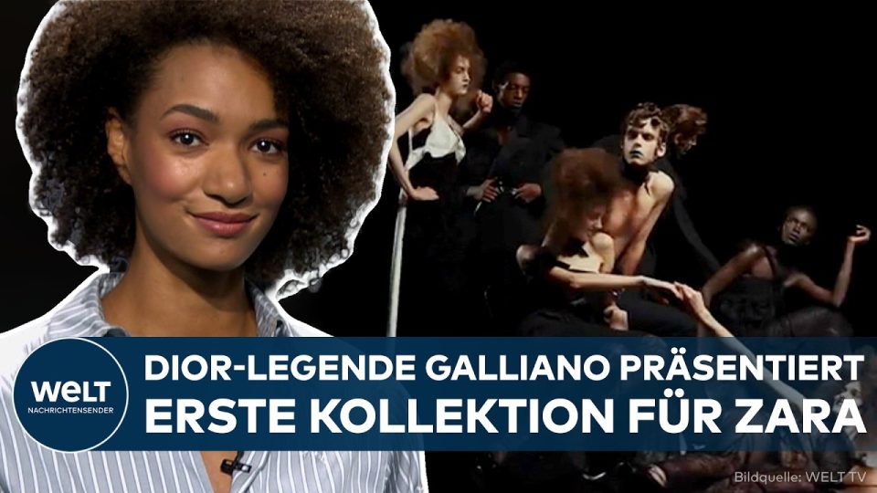 John Galliano Zara – Designer John Galliano präsentiert die genderneutrale Zara-Kollektion Reform mit fließenden Silhouetten…