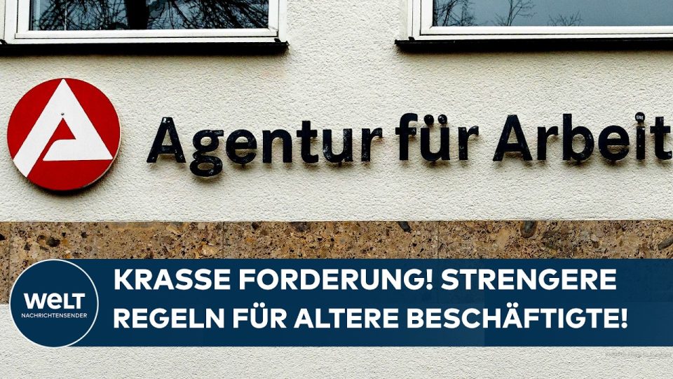 Bundesrechnungshof Rente – Ältere Arbeitnehmerin am Schreibtisch – Bundesrechnungshof fordert Reform bei Rente und Arbeitslo…