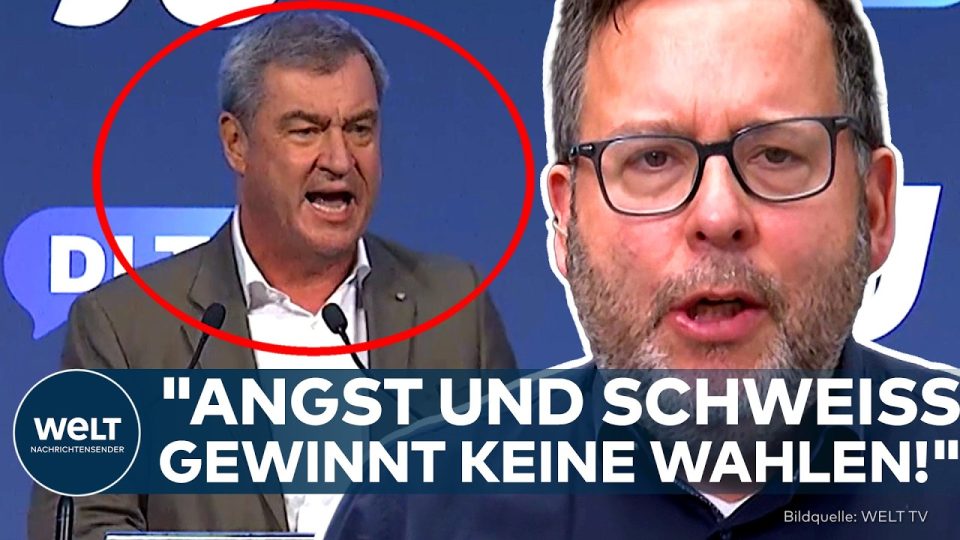 Söder JU-Deutschlandtag – CSU-Chef Markus Söder spricht beim JU-Deutschlandtag in Bonn vor begeisterten Delegierten