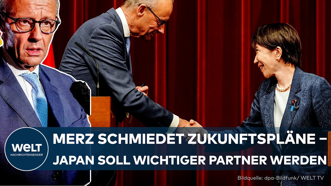 Rüstungskooperation Japan – Bundeskanzler Friedrich Merz und Japans Ministerpräsident beim Treffen in Tokio – Rüstungskooper…