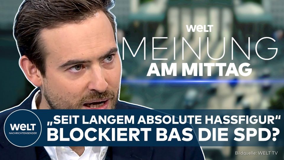 Bärbel Bas, SPD-Arbeits- und Sozialministerin, am Rednerpult im Deutschen Bundestag