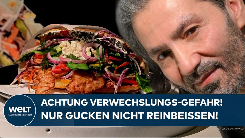 Wachsdöner Berlin – Täuschend echter Wachsdöner von Mustafas Gemüsekebab im Wachsfigurenkabinett Madame Tussauds Berlin