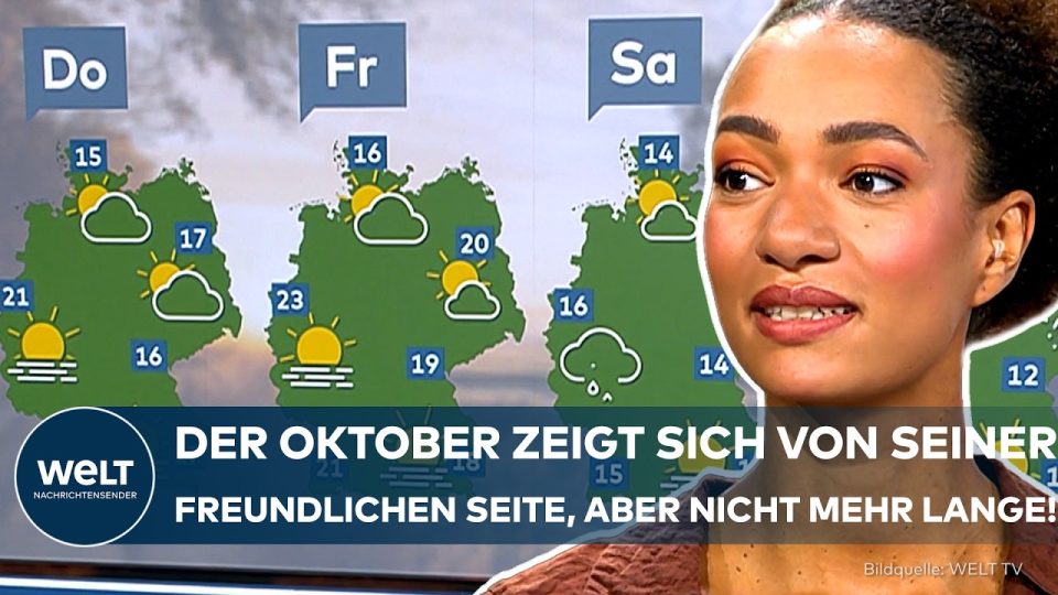 Kaltfront zieht über Deutschland – sonniger Herbsttag geht in Regen und Abkühlung über