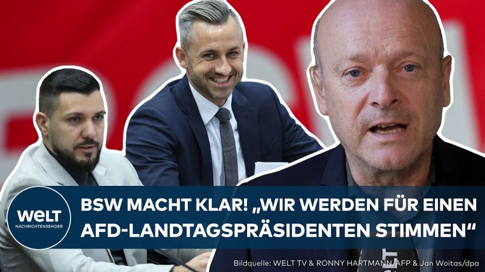 AfD Landtagspräsident – Plenarsaal des Landtags Sachsen-Anhalt in Magdeburg, wo der erste AfD-Landtagspräsident gewählt werd…