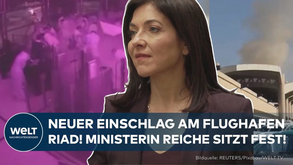 Huthi-Angriff Riad – Rauch über dem Flughafen Riad nach einem Huthi-Angriff auf Terminal 4 in Saudi-Arabien