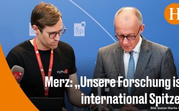 Bundeskanzler Friedrich Merz besichtigt Reinräume des IHP – Chip-Entwicklung im Fokus der deutschen Hightech-Agenda