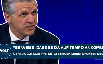 CDU-Fraktionsvorsitzender Thorsten Frei spricht über die Rentenreform und fordert schnelles Handeln vom neuen Minister