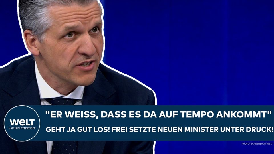 CDU-Fraktionsvorsitzender Thorsten Frei spricht über die Rentenreform und fordert schnelles Handeln vom neuen Minister