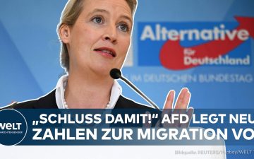Alice Weidel beim AfD-Pressegespräch zur Migrationswende und Kritik an der schwarz-roten Koalition