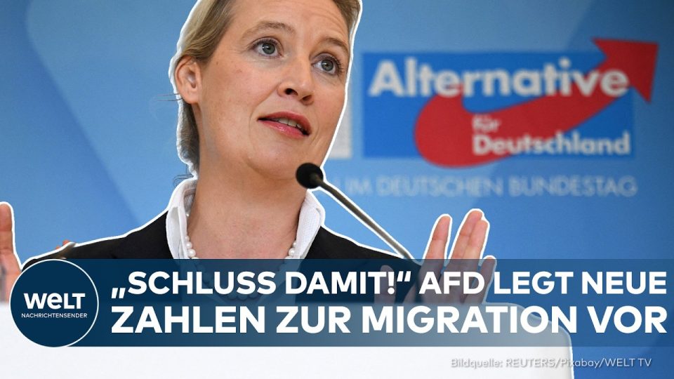 Alice Weidel beim AfD-Pressegespräch zur Migrationswende und Kritik an der schwarz-roten Koalition
