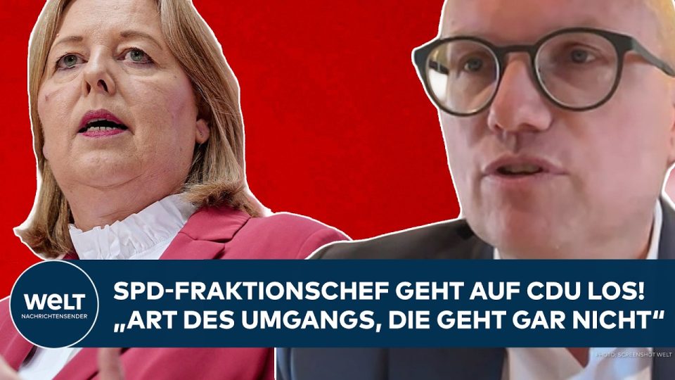 Bärbel Bas spricht am Rednerpult im Deutschen Bundestag – Bärbel Bas Rücktritt erschüttert SPD-Führung
