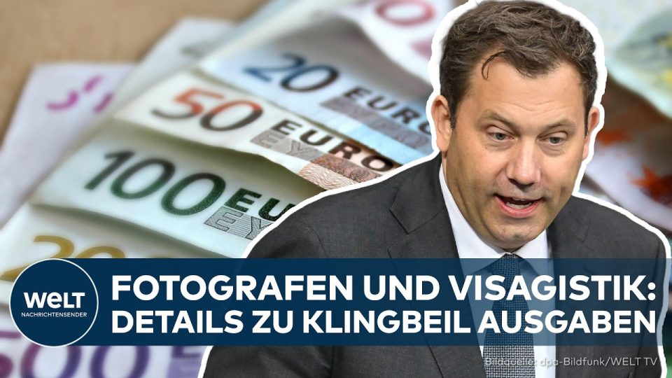 Lars Klingbeil Visagistik – Lars Klingbeil als Vizekanzler bei einem offiziellen Auftritt – Ausgaben für Visagistik und Foto…