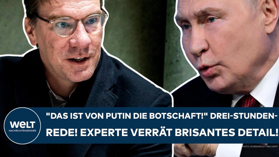 Ukraine-Krieg Putin – Wladimir Putin spricht beim Waldai-Forum in Moskau über den Ukraine-Krieg und den Donbas