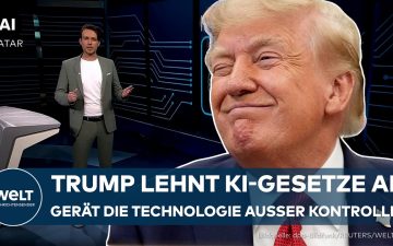 US-Präsident Donald Trump im Weißen Haus beim Treffen mit Techchefs zur KI-Regulierung