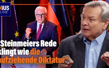 Steinmeier Einheitsrede – Bundespräsident Frank-Walter Steinmeier hält seine Einheitsrede am Tag der Deutschen Einheit vor P…