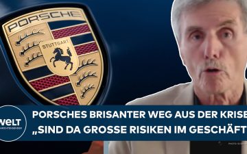 Porsche Sportwagen auf einer Rennstrecke – Porsche Strategie Neuausrichtung mit Fokus auf Luxusmodelle