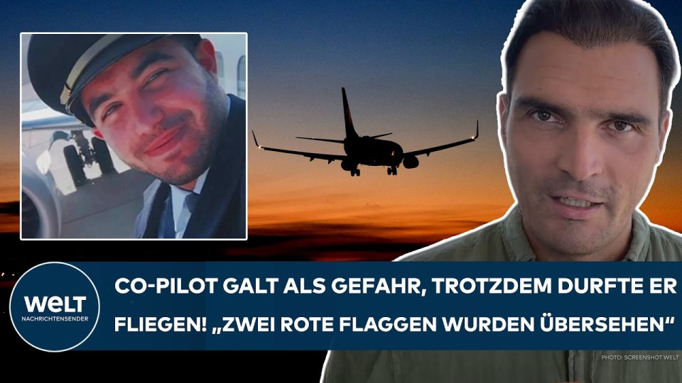Terrorakt Flugzeug Co-Pilot – Cockpit eines Verkehrsflugzeugs – Symbolbild zum Terrorakt durch einen Co-Pilot auf einem Flug…