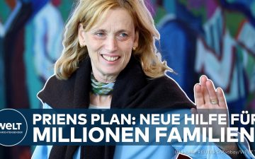 Bundesfamilienministerin Karin Prien spricht über Elterngeld-Kürzungen und Sparmaßnahmen der Bundesregierung