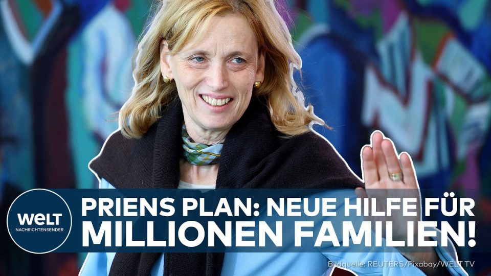 Bundesfamilienministerin Karin Prien spricht über Elterngeld-Kürzungen und Sparmaßnahmen der Bundesregierung