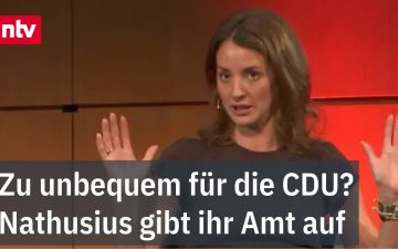Klara von Nathusius, Bundesschatzmeisterin der Jungen Union, tritt nicht erneut für ihr Amt an