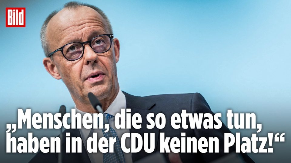 AfD-Überläufer CDU – Friedrich Merz spricht über AfD-Überläufer in der CDU nach dem Eklat im Magdeburger Landtag
