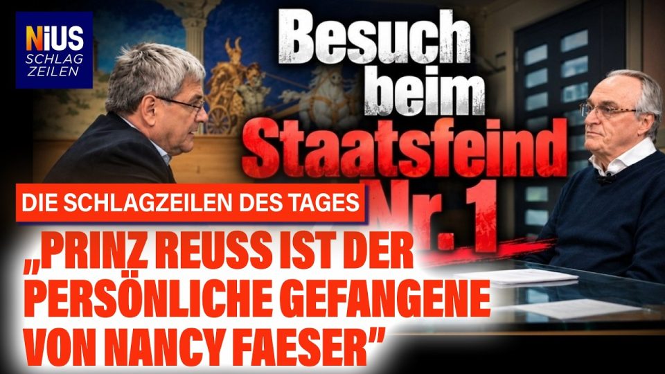 Prinz Reuß Untersuchungshaft – Justizia-Statue vor einem deutschen Gericht – Symbol für den Prozess gegen Prinz Reuß wegen H…
