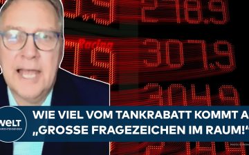Tankrabatt strategische Ölreserven – Zapfsäule an einer Tankstelle – Tankrabatt durch Freigabe strategischer Ölreserven der …
