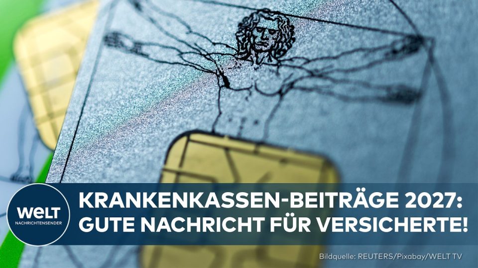 Krankenkassenkarte und Stethoskop auf einem Tisch – stabiler Zusatzbeitrag 2027 für gesetzlich Versicherte