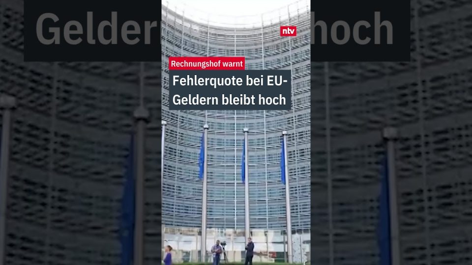 EU-Rechnungshof – Gebäude des Europäischen Rechnungshofs in Luxemburg – Symbol für die Prüfung von EU-Geldern und Fehlerquot…