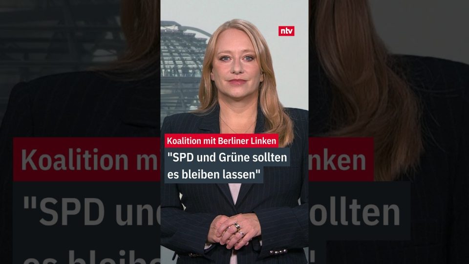 Koalition mit der Linken Berlin – Berliner Abgeordnetenhaus – Koalitionsverhandlungen zwischen SPD, Grünen und der Linken in…