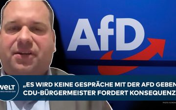 Brandmauer CDU AfD – CDU-Oberbürgermeister Dennis Rebein aus Hagen spricht über die Brandmauer zur AfD und den Umgang im Sta…