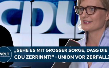 CDU Krise – Franziska Brandner, Grünen-Vorsitzende, äußert sich besorgt zur CDU-Krise und dem Erstarken der AfD in Sachsen-A…