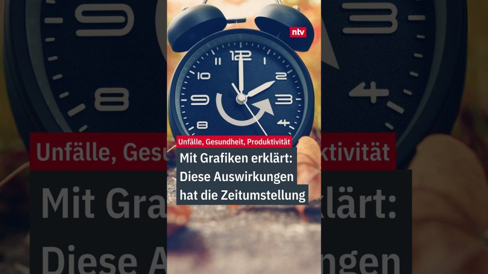 Analoguhr wird zur Zeitumstellung auf Sommerzeit umgestellt – Zeitumstellung und ihre Auswirkungen