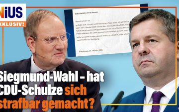 CDU-Fraktionschef Sven Schulze im Landtag Sachsen-Anhalt – Streit um eidesstattliche Versicherung