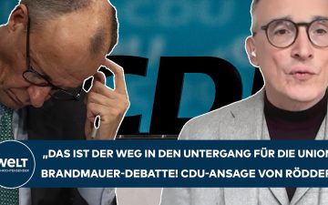 Brandmauer-Debatte CDU – Andreas Rödder im Interview zur Brandmauer-Debatte der CDU und sinkenden Umfragewerten in Hessen
