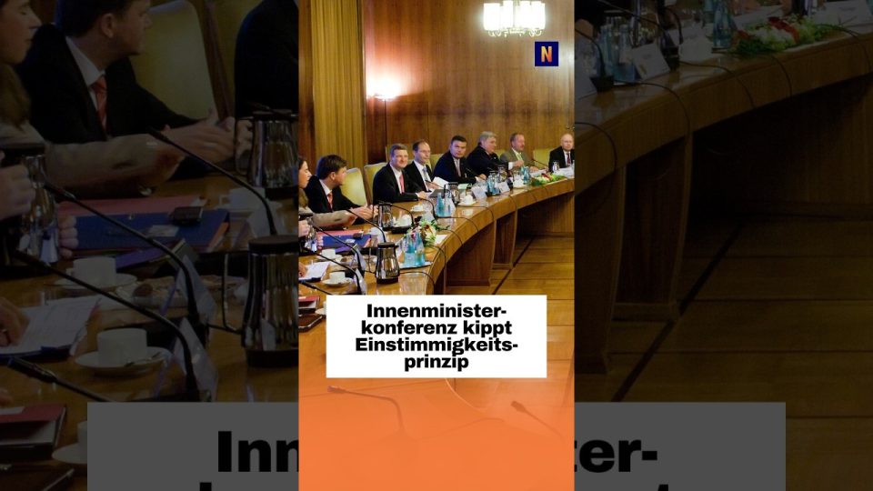 Innenministerkonferenz Einstimmigkeitsprinzip – Innenministerkonferenz Sitzung – das Einstimmigkeitsprinzip wurde nach 70 Ja…