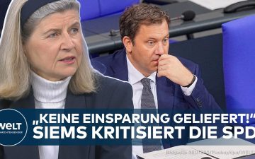 Dorothea Siems, WELT-Chefökonomin, kommentiert Klingbeils Steuerpläne im Studio