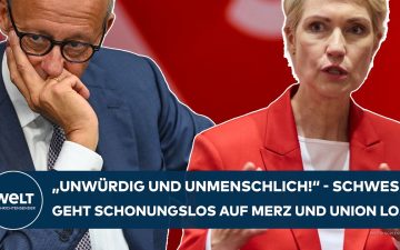 Manuela Schwesig am Rednerpult bei einer SPD-Veranstaltung, Porträt der Ministerpräsidentin