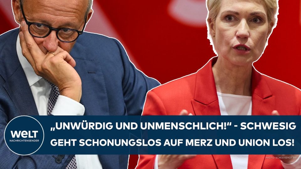 Manuela Schwesig am Rednerpult bei einer SPD-Veranstaltung, Porträt der Ministerpräsidentin