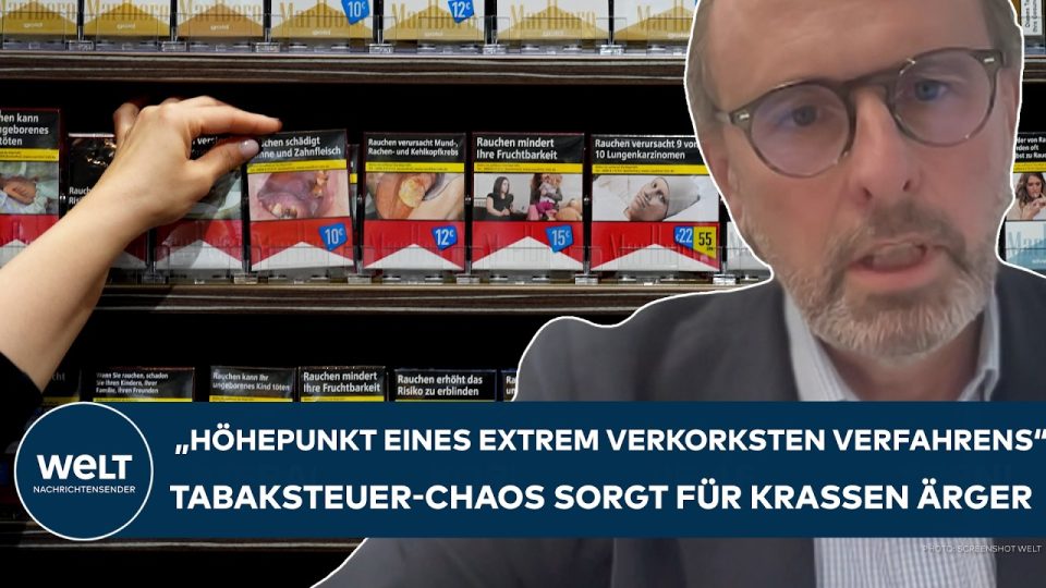 Zigarettenschachteln mit Steuerbanderolen – Tabaksteuer-Chaos in Deutschland sorgt für Rechtsunsicherheit