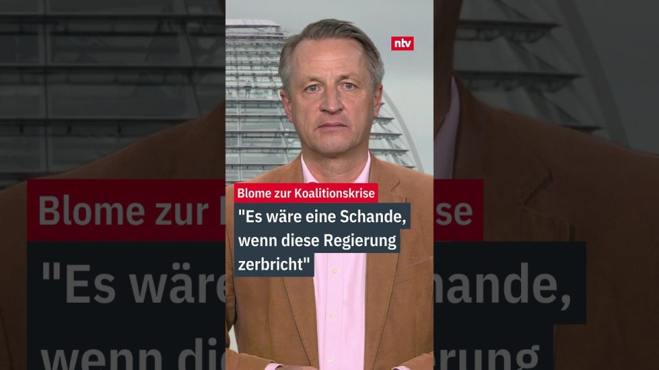 Nikolaus Blome kommentiert die Koalitionskrise zwischen CDU, CSU und SPD und warnt vor Neuwahlen
